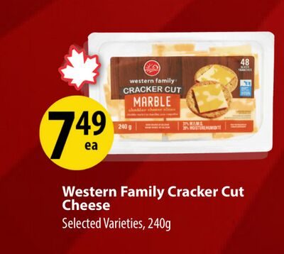 Western Family Cracker Cut Cheese from PriceSmart Foods
