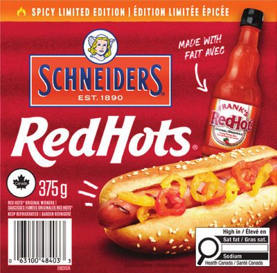 Schneiders bacon or hot dogs from Walmart Canada