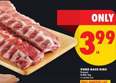 PORK BACK RIBS from No Frills