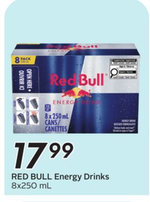 Energy Drinks from Safeway