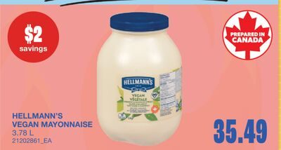 VEGAN MAYONNAISE from Wholesale Club
