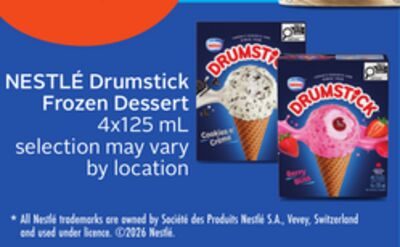 Drumstick Frozen Dessert from Safeway