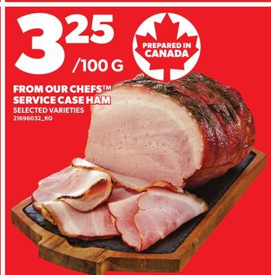 FROM OUR CHEFS™ SERVICE CASE HAM from Your Independent Grocer